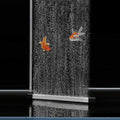 Aquarium Air Bubble Bar, 5.9 Inch Double Row Fine Mist Air Bubble Curtain Wall, Self-Sinking Fish Tank Air Diffuser Set, Enhanced Oxygen Bubble Strip for Freshwater Saltwater Hydroponics - size: 5.9 Inch