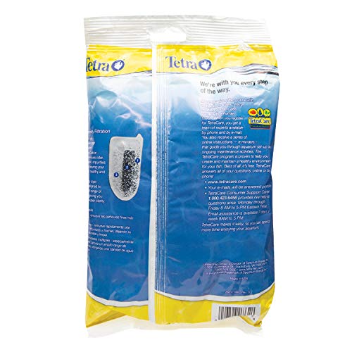 Tetra Carbon Filters 2 Count, For aquariums, Large, Fits Tetra Whisper EX Filters, Whites & Tans (26332) - size: 2-count, style: large