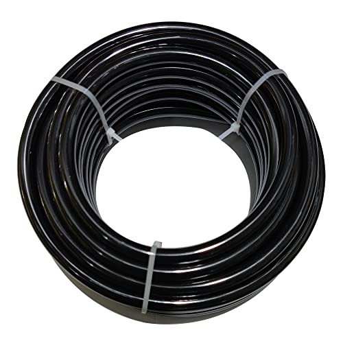 Beduan 4mm x 2.5mm Black Pneumatic Tubing Pipe PU Polyurethane Air Compressor Tubing Hose Pipe Line Fluid Transfer 32.8ft 10 Meter - color: Black, size: 4mmx2.5mm-10m