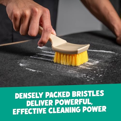 Chemical Guys Induro 7 Heavy Duty Interior Carpet & Upholstery Detailing Brush – Durable Bristles, Car Carpet Brush for Deep Cleaning Fabric, Mats & Seats, Ergonomic Grip for Comfort and Control - size: 1 Pack