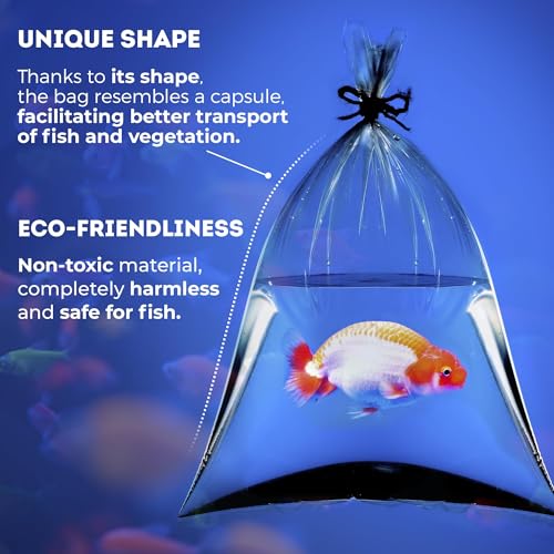 APQ Supply Clear Plastic Fish Bags, 6 x 12 Inch, 2 Mil Poly Bags, Pack of 100, Unprinted Clear Poly Bag for Aquarium Species Transfer and Transport - style: 6" X 12" / 2 Mil / 100 Pack
