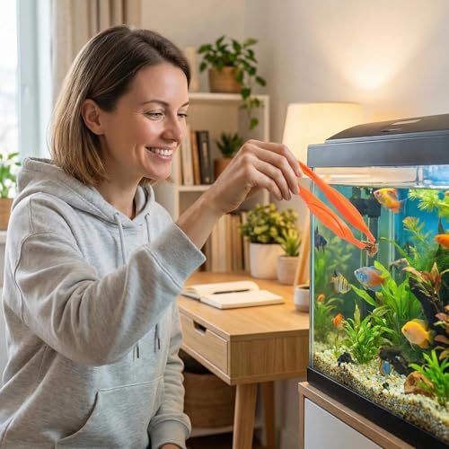Insect Grabber Tweezers - Versatile Tool for Aquarium, Pet Feeding, Plant Care & Specimen Collection, Designed to Access Difficult-to-Reach Areas