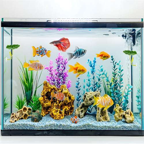 QfwdfcTrenz 3 Pcs Betta Fish Leaf Pad Simulating The Natural Habitat Green Hammock for Fish Spawning Grounds Leaves Improves Betta's Health Comfortable Resting Bed