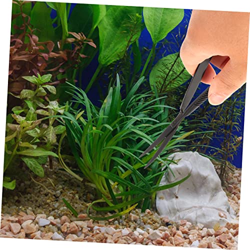 FRCOLOR Underwater Plant Scissor Durable Aquarium Clipper Ergonomic Spring Trimmer for Aquascaping and Fish Tank Maintenance Precision Tool for Pruning Aquatic Plants