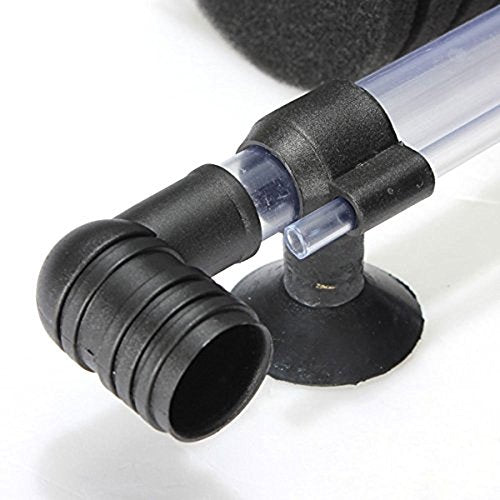 XY-2822 Air Pump Double Sponge Water Filter for Aquarium - size: 1-pack