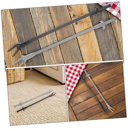 VICASKY 4pcs Extra Long Aquarium Tweezers Sturdy Fish Tank Tools for Planting Cleaning Aquatic Plants Versatile Clips for Feeding Maintenance Aquascaping