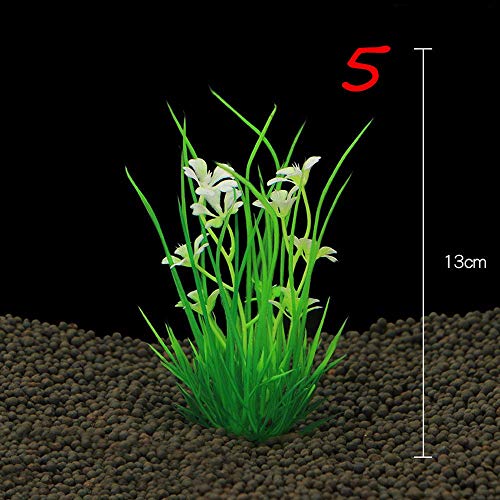Ornament Aquarium Green Fish Tank Landscape Decor Plastic Water Grass Artificial Plant