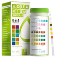 AAwipes 8-in-1 Aquarium Test Kit (150 Strips) for Freshwater & Saltwater - Quick & Accurate Water Testing for Aquariums & Ponds. Tests Free Chlorine, Hardness, pH, Ammonia Nitrogen, etc. (K02-150) - color: 150 Strips