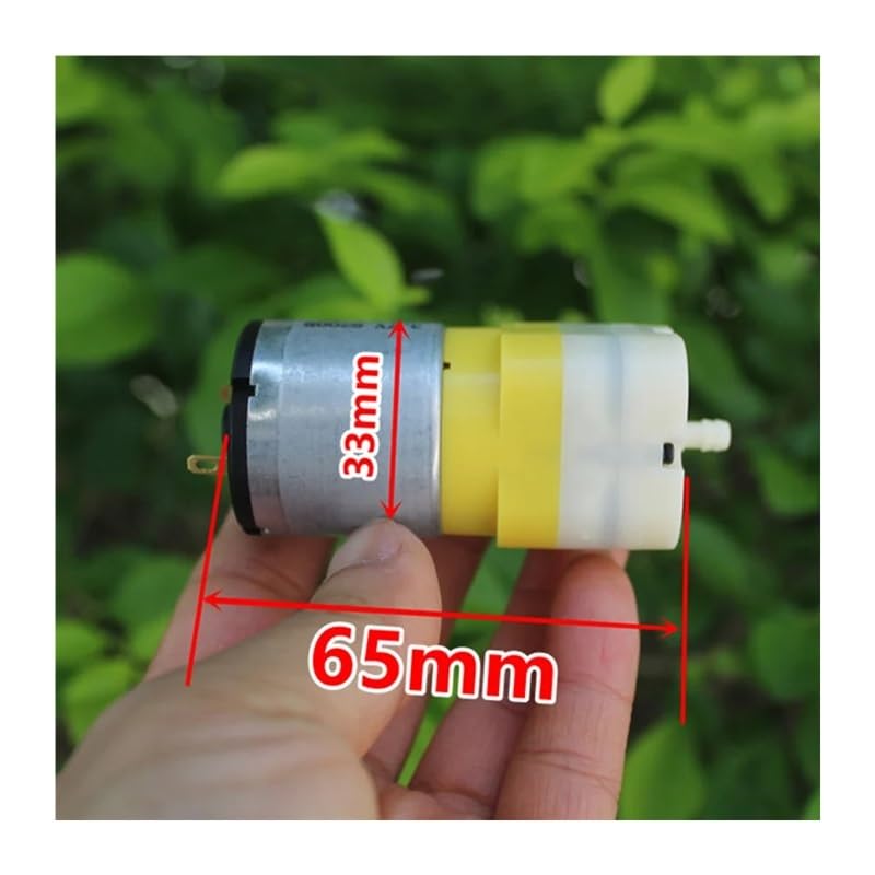 DC 3V 3.7V 33mm Large Flow RK-528 Electronic Starter Air Pump Compressor Diaphragm Pump DIY Inflator Aquarium Fish Water Tank