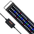 NICREW ClassicLED Plus LED Aquarium Light with Timer, 32 Watts, for 48 to 54 Inch Fish Tank Light, Daylight and Moonlight Cycle - size: 48 - 54 in