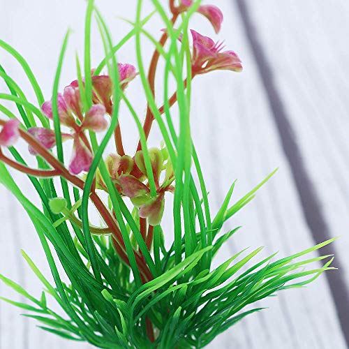 Artificial Plant Home Plastic Aquarium Ornament Aquatic Fish Tank Landscape Decor(Style 4)