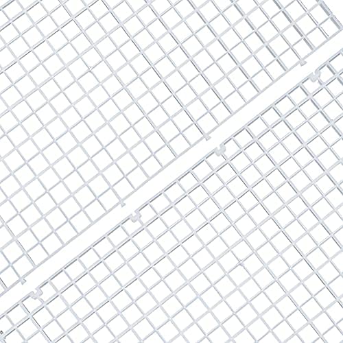 Aquarium Fish Tank Bottom Isolation, Grid Divider Tray Egg 4 Pcs (L 4pcs) - size: L 4pcs