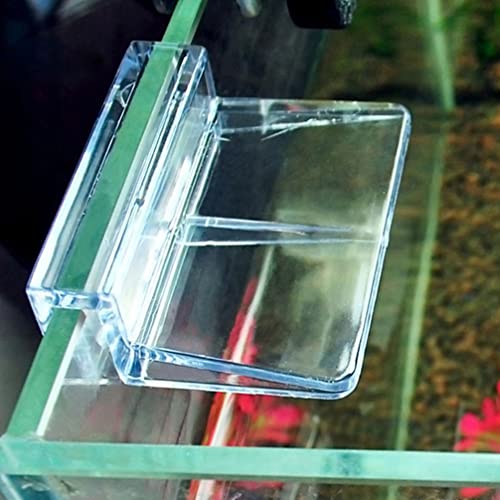 Mipcase 15pcs Support Bracket for Fish Tank Cover Practical Aquarium Rack to Prevent Fish Escape Fits Glass for Open Aquariums
