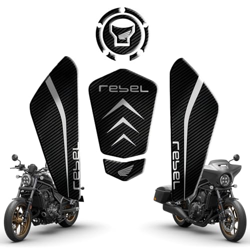 Tank Pad Sticker For Rebel1100 Thermal Insulation, Damage Prevention, Coating Protection,The Fuel Tank Pad, Rebel1100 Accessories (Silver B) - color: Silver B