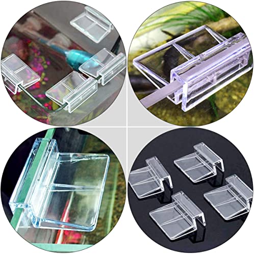 Garneck Acrylic Aquarium Cover Holder Support Bracket for Tanks Easy Installation Fish Tank Cover Frame