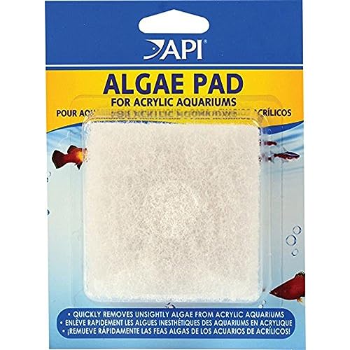 API Aquarium Pharmaceuticals 44 Hand Held Pad for Acrylic Aquariums - color: No Color, size: Pad (Pack of 1)