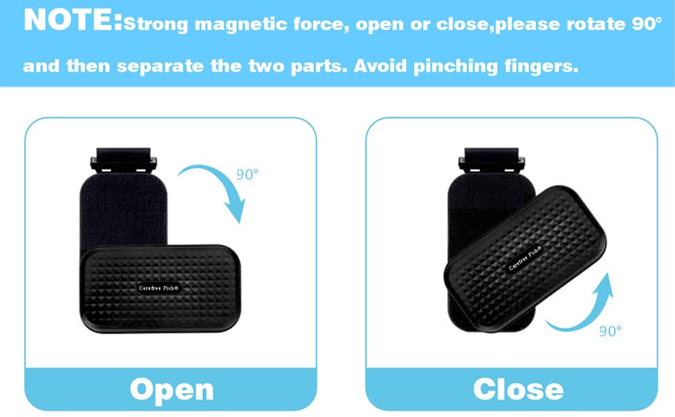 Aquarium Super Strong Magnetic Cleaner for Glass Fish Tank Magnet Brush with Algae Scrapers Floating - size: M