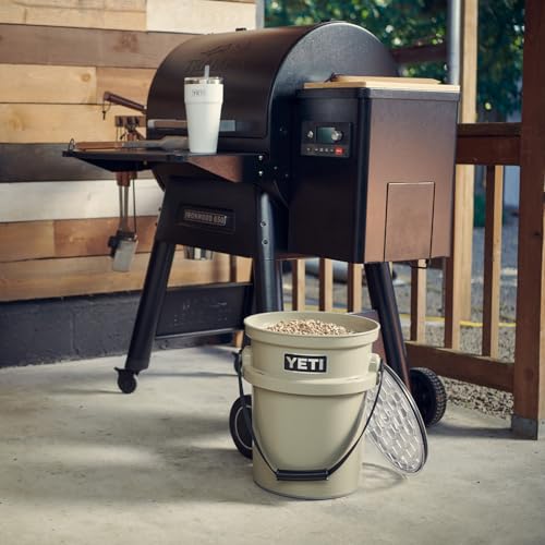 YETI Loadout 5-Gallon Bucket, Impact Resistant Fishing/Utility Bucket - color: Ultramarine Violet