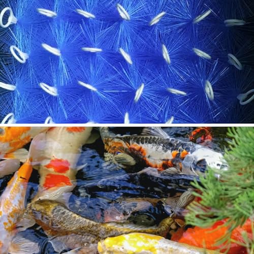 RINOO 2 Pcs Fish Pond Filter Brushes Set for Koi Pond Filter Fish Tank Aquarium Water Garden Pond Skimmer Filter Cleaning Brush 16 Inch by 4.7 Inch (Blue) - color: Blue, size: 16 in L - 2pcs