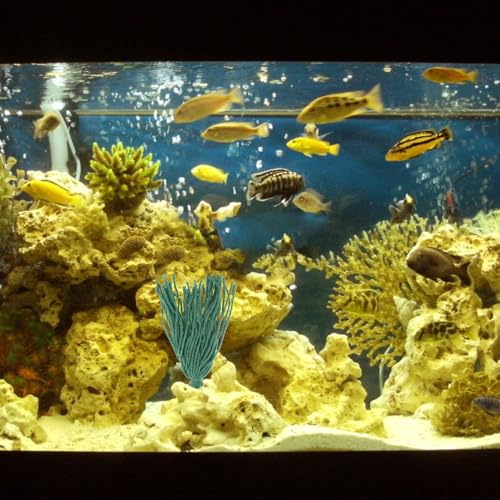 Garneck 10Pcs Fish Breeding Spawning Mops Aquarium Decor Shrimp Shelter Fish Tank Ornaments Breeding Grass for Hatchery