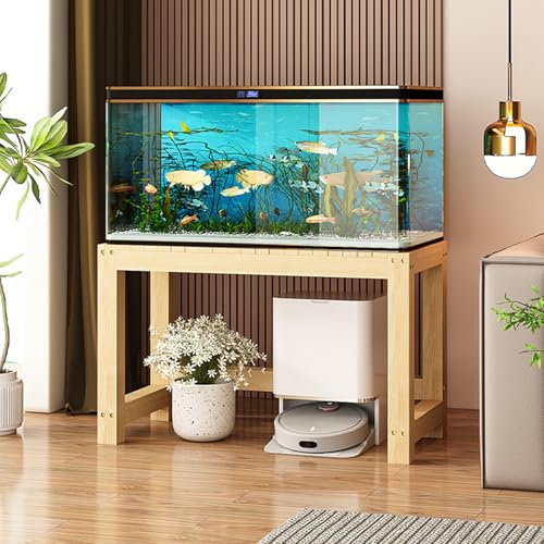FORRTY Wooden Fish Tank Rack, Aquarium Stand Base Rack, 30-150cm Length, Heavy Load Capacity, Easy To Assemble And Maintain, Ideal For Aquariums, Plants, Reptile Tank Stand, Flower Stands(30X25X26CM(1 - size: 30X25X26CM(12X9.8X10IN)