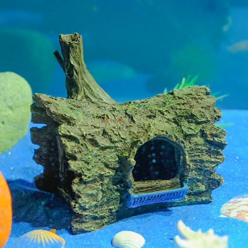 Fishtank Shrimp Breeding Artificial Driftwood Ornaments for Aquariums Terrarium Landscaping Shelter Decoration Resins Fish Accessories