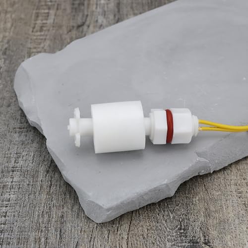 2pcs Float Switch Liquid Level Sensor M8x1.25 Replacement Part AC/DC110V 0.5A Water Level Sensor Suitable for Aquarium Pump Control Liquid Controller