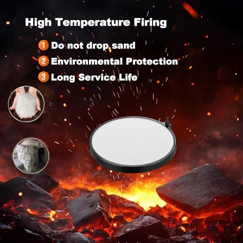 Carefree Fish Aquarium Nanometer Materials Air Stone Disk Fish Tank Hydroponics Bubble Stone Disc 1.4/2/4/6/8 Inch（Air Pump Not Included - size: 8 Inch