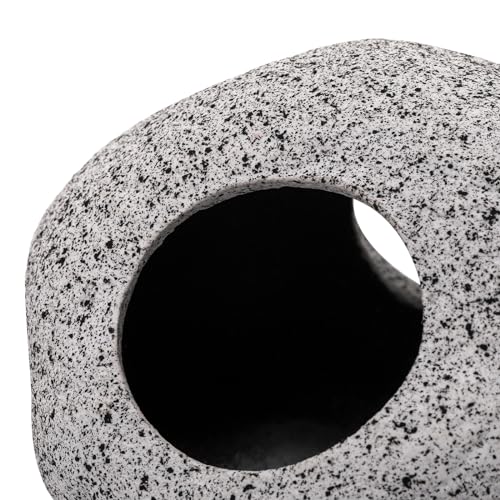 Eorbow 6 Pack Aquarium Decoration Rock Caves, Betta Fish Tank Hideaway, Hideout Stones House Decor for Cichlid Shrimp Territorial Fish Hiding Breeding Spawning, Fish Tank Ornaments