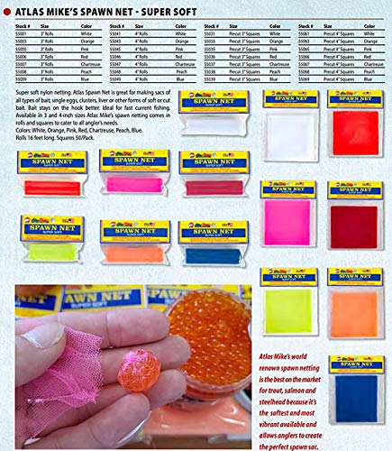 ATLAS-MIKE'S Spawn Net Parent - color: Pink, size: 3"x16"