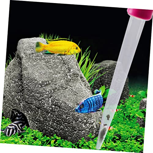 VANZACK Manual Suction Device 2pcs 30ml Aquarium Pipette Fish Tank Cleaner Gravel Cleaning Kit Aquarium Water Tool