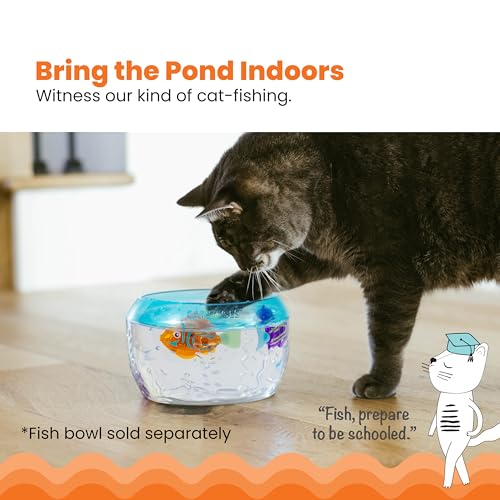 Catstages Meow-SMERIZING Fish Electronic Cat Toys, 2Pk, Replacement Pack for Meow-SMERIZING Fish Bowl, Multicolored - color: Meow-smerizing Fish