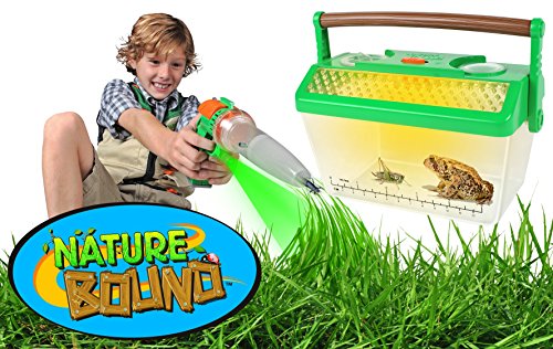 Nature Bound Bug Catcher Critter Barn Habitat | Bug Catcher Kit for Kids | Outdoor Nature Exploration Toys | Indoor/Outdoor Insect Collecting with Light Kit | STEM Toy for Boys & Girls Ages 3+ - style: Habitat with Light