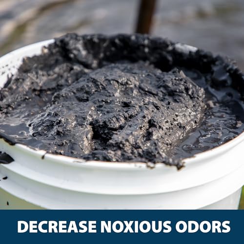 Airmax MuckAway Natural Beneficial Bacteria for Outdoor Ponds & Lakes, Muck, Sludge & Noxious Odor Solution, Easy to use Enzyme Tablets, Cleaner Beach & Shoreline, Fish, Pet & Wildlife Safe, 8 Scoops - size: 8 Scoops