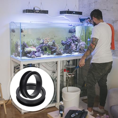 BESPORTBLE 20pcs Fish Tank Cable Hole Aquarium Wire Inlet Grommets Organize Beautify Your Fish Tank for Home Office Aquariums Easy to Install