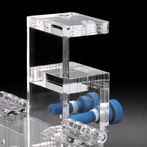Fish Breeding Box, 4.13 * 4.13 * 4.13 inch Acrylic Fish Isolation Box with Suction Cups, Aquarium Acclimation Hatchery Incubator Fish Tank Multifunctional Acrylic High Clear Fish