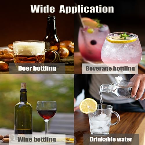 Wine Siphon Pump, Portable USB Electric Auto-Siphon Self Priming Food Grade Beer Transfer Pump for Home Brew Wine,Beer,Mead,Beverages and Kombucha, Mini Water Transfer Pump, No Mess Leak,Low Noise - color: White