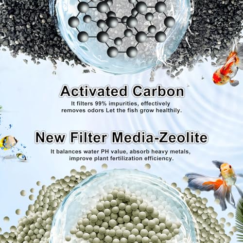 10 Pack Large Replace Filter Cartridge for Whisper EX Filter, Fish Tank Carbon Filter Cartridges for Aquarium, Compatible with Whisper EX30/EX45/EX70 Filters - size: 10 Pack