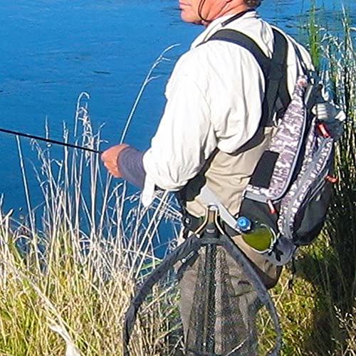 Smith Creek Net Holster, Belt-Mounted Landing Net Holder - color: Black