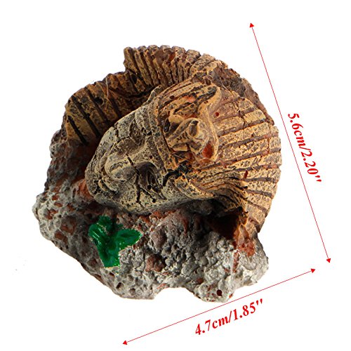 Egyptian Pharaoh Ancient Sphinx Ruins Aquarium Ornament Fish Tank Decoration