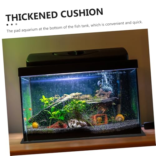 DECHOUS Aquarium Bottom Mat Thickened Eva Fish Tank Cushioning Pad Non Slip Shockproof Design for Household Use Wear Resistant and Aging Resistant for Pet Safety