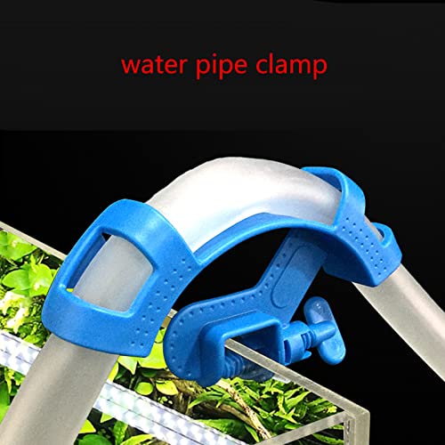 Fish for Tank Mounting Clip Water Pipe Clamp Clips Adjustable Hose Holder for 3/4" Diameters Hoses Aquarium Hose Holder Clip