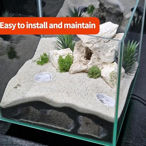 Aquarium Underground Tunnel Cave, Cave Fish Tank Decor, Fish Tank Decor Decoration, Breeding Shelter Decoration - size: Medium