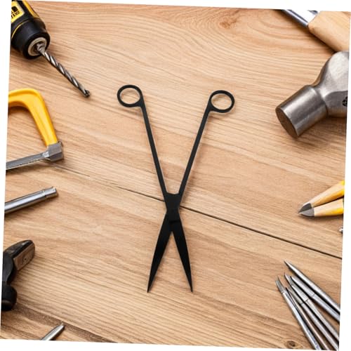Yardwe 1 Set Stainless Steel Aquascaping Tools Precision Tweezers Scissors Spatula for Fish Tank Water Grass Trimming and Plant Care