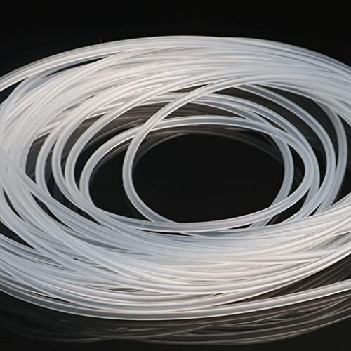 5m Silicone Capillary Tube, 0.5mm 0.8mm 1mm 2mm Food Grade Hose Silicone Rubber Tube, 10m Long Thin Tube Protection Sleeve, 1pcs (Color : 1 x 3mm) - color: 1 X 3mm