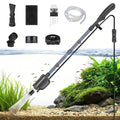 Electric Aquarium Gravel Cleaner,Strong Flow, Multifunctional Water Changer & Filter, Adjustable Silent Motor, Telescopic Tube for Low Water Level & All Tanks（36W,580GPH