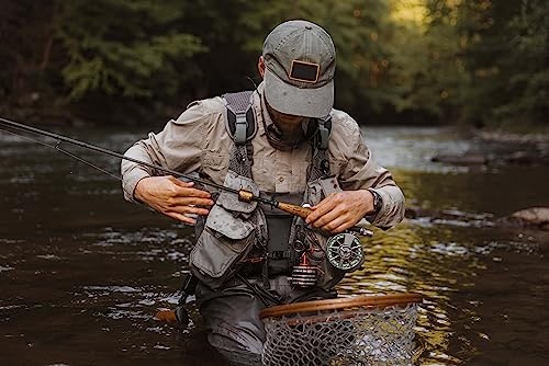 Smith Creek Rod Clip with Zinger - color: Green