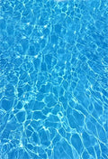 AOFOTO 4x6ft Shining Blue Sea Water Ripple Background Surface of Swimming Pool Photography Backdrop Summer Holiday Ocean Marine Style Children Baby Boy Girl Portrait Photo Studio Props Vinyl Wallpaper - size: 4x6ft