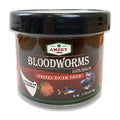 Amzey Blood Worms 0.35oz -100% Natural Freeze Dried Blood Worms - Aquarium Fish Food - High Protein Food for Betta Fish, Food for Goldfish, Cichlid, Guppy, Discus, Turtle - size: 0.35 Ounce (Pack of 1)