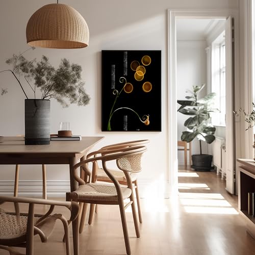 Monem Art Ethereal Atmosphere Print - The Snail and Light Poster - Animal Photography Wall Decor - Aesthetic Office, Living Room or Office Decor - 8x10 Unframed Wall Art by Andi Halil - color: Style-06, size: 8"L x 10"W